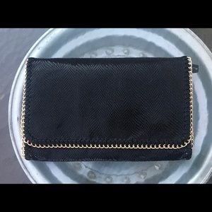 NWT Adore Me black clutch purse